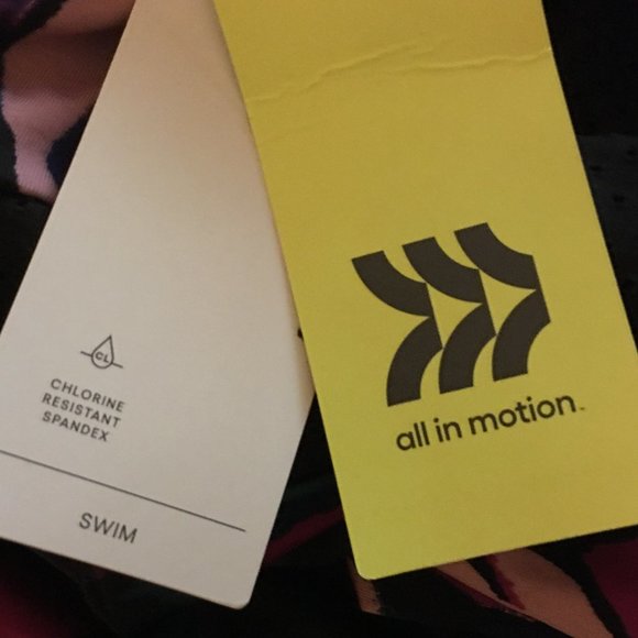 ALL IN MOTION Zip-Front Racerback Laser Cut Back Detail One Piece Swimsu… - Picture 6 of 10